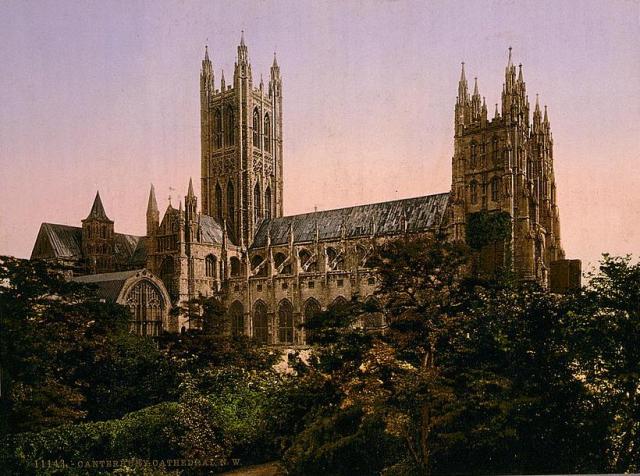 Canterbury Cathedral Church of England 1890-1900